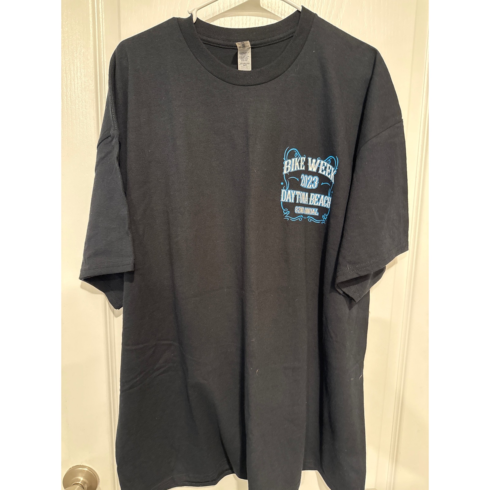 Gildan Mens 2xl Black 2023 Bike Week Daytona Beach T Shirt 82nd Annual